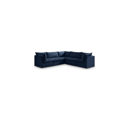 Jacob Navy Velvet Modular Sectional