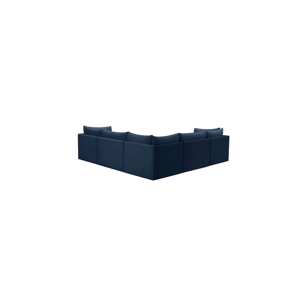 Jacob Navy Velvet Modular Sectional