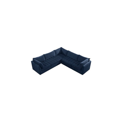 Jacob Navy Velvet Modular Sectional