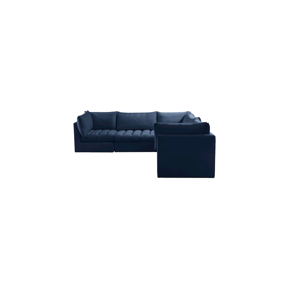 Jacob Navy Velvet Modular Sectional