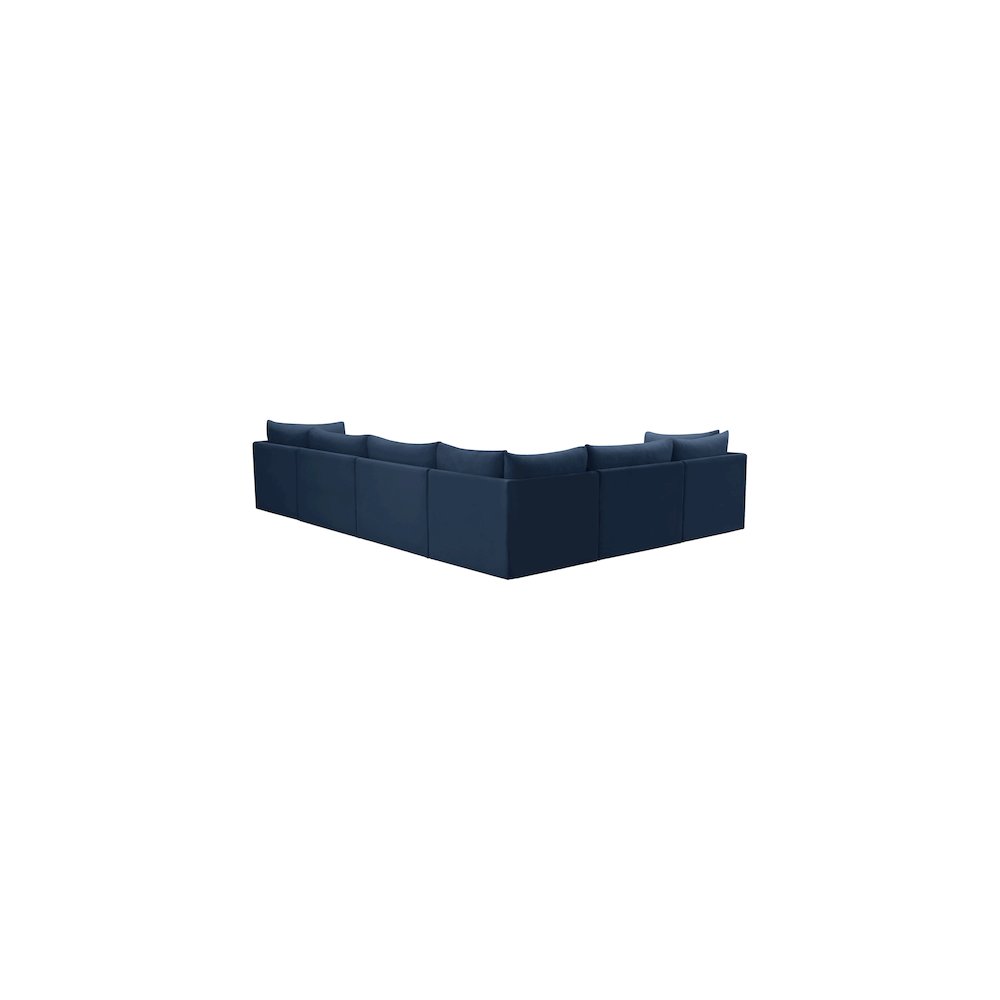 Jacob Navy Velvet Modular Sectional
