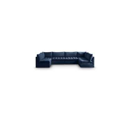 Jacob Navy Velvet Modular Sectional
