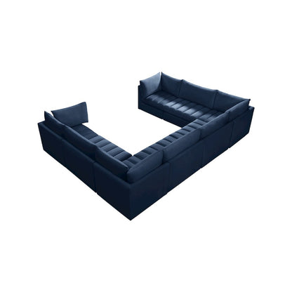 Jacob Navy Velvet Modular Sectional