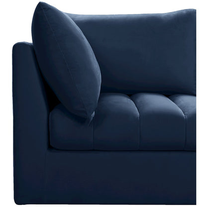 Jacob Navy Velvet Modular Sectional