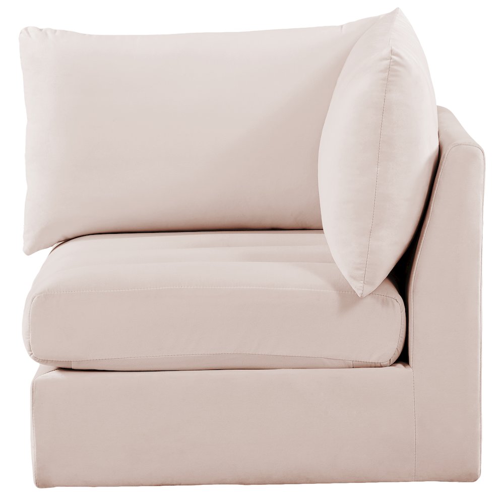 Jacob Pink Velvet Corner
