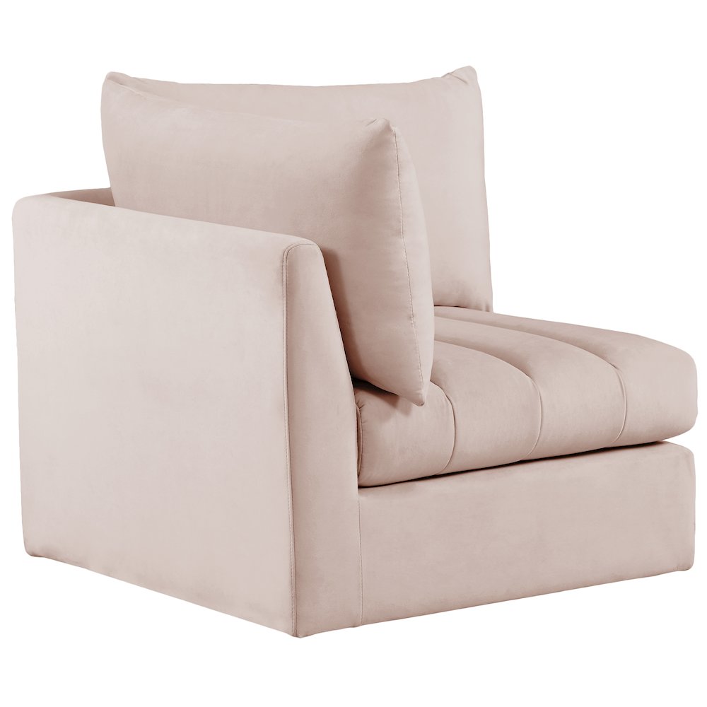 Jacob Pink Velvet Corner