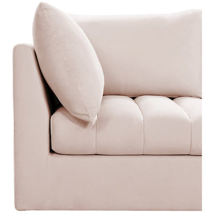 Jacob Pink Velvet Modular Sofa