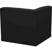 Relax Black Velvet Corner Chair