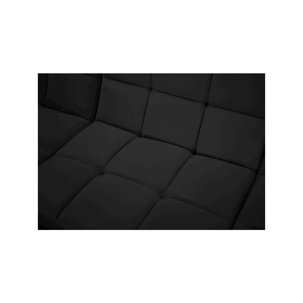 Relax Black Velvet Modular Sofa