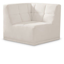 Relax Cream Velvet Corner Chair