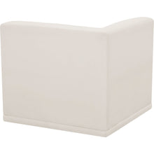 Relax Cream Velvet Corner Chair