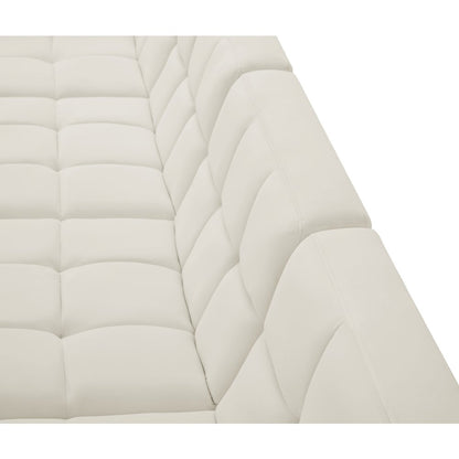 Relax Cream Velvet Modular Sofa