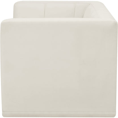 Relax Cream Velvet Modular Sofa