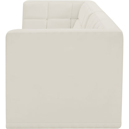 Relax Cream Velvet Modular Sofa