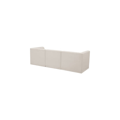 Relax Cream Velvet Modular Sofa
