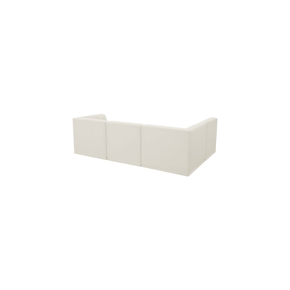 Relax Cream Velvet Modular Sectional