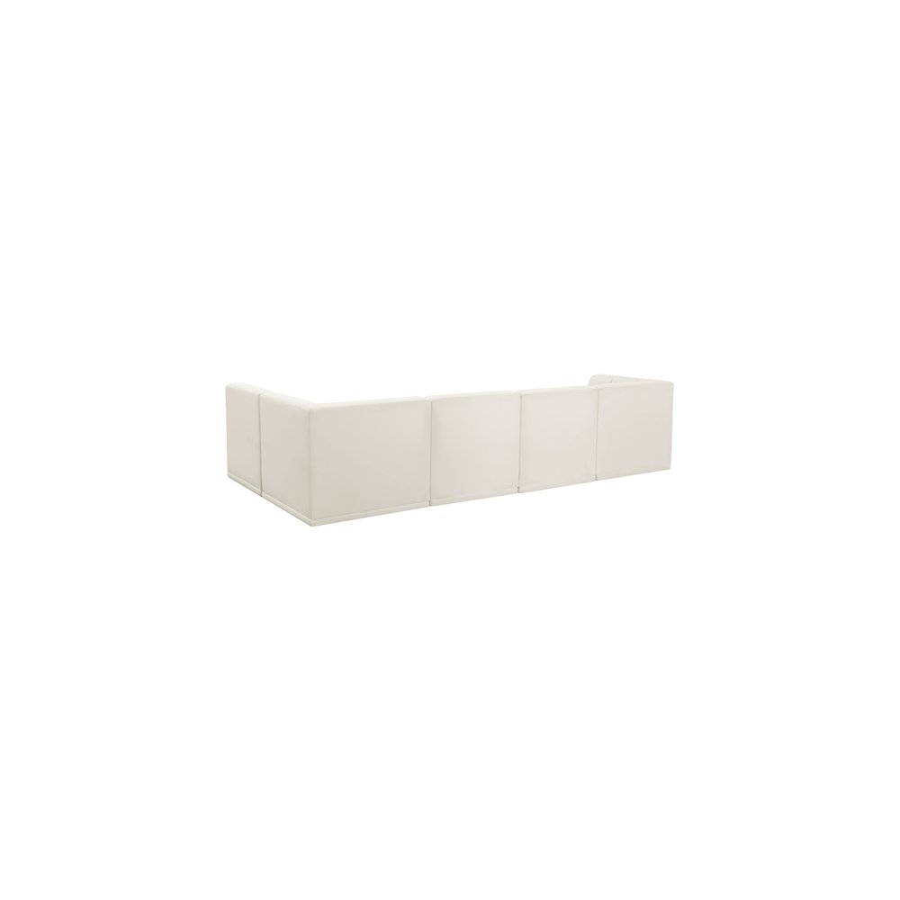 Relax Cream Velvet Modular Sectional