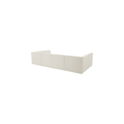 Relax Cream Velvet Modular Sectional