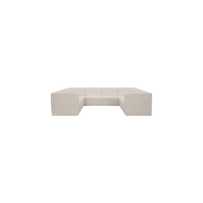 Relax Cream Velvet Modular Sectional