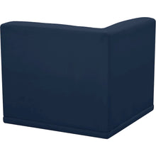 Relax Navy Velvet Corner Chair