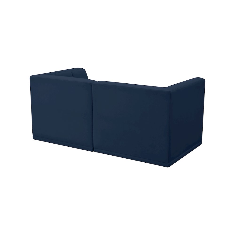 Relax Navy Velvet Modular Sofa