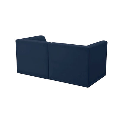 Relax Navy Velvet Modular Sofa