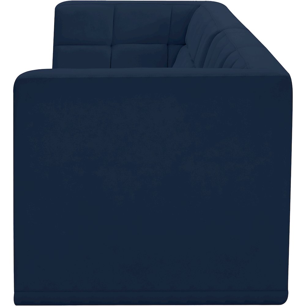 Relax Navy Velvet Modular Sofa