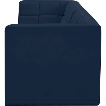 Relax Navy Velvet Modular Sofa