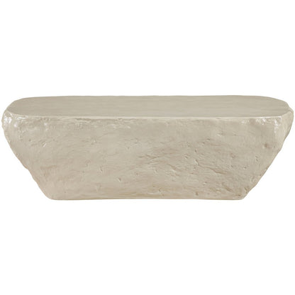 Rockford Beige Concrete Indoor/Outdoor Coffee Table