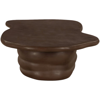 Branna Brown Concrete Indoor/Outdoor Coffee Table