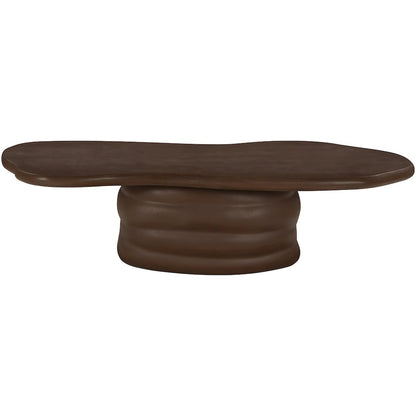 Branna Brown Concrete Indoor/Outdoor Coffee Table