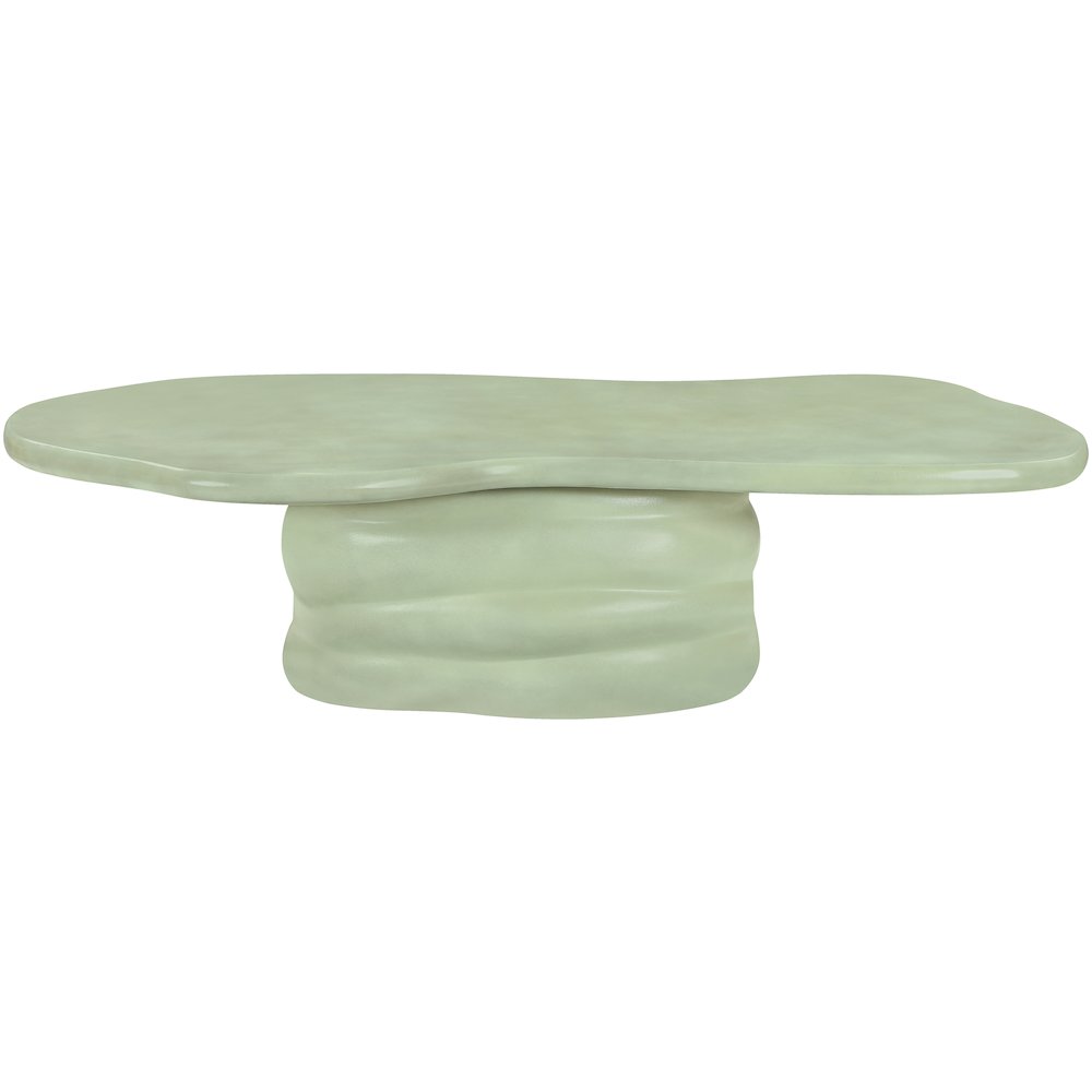 Branna Green Concrete Indoor/Outdoor Coffee Table