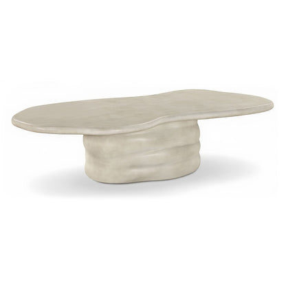 Branna Beige Concrete Indoor/Outdoor Coffee Table