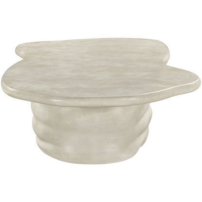 Branna Beige Concrete Indoor/Outdoor Coffee Table