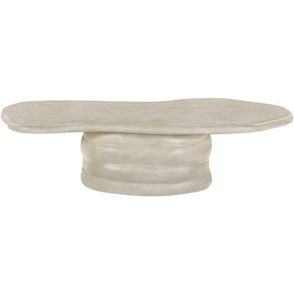 Branna Beige Concrete Indoor/Outdoor Coffee Table