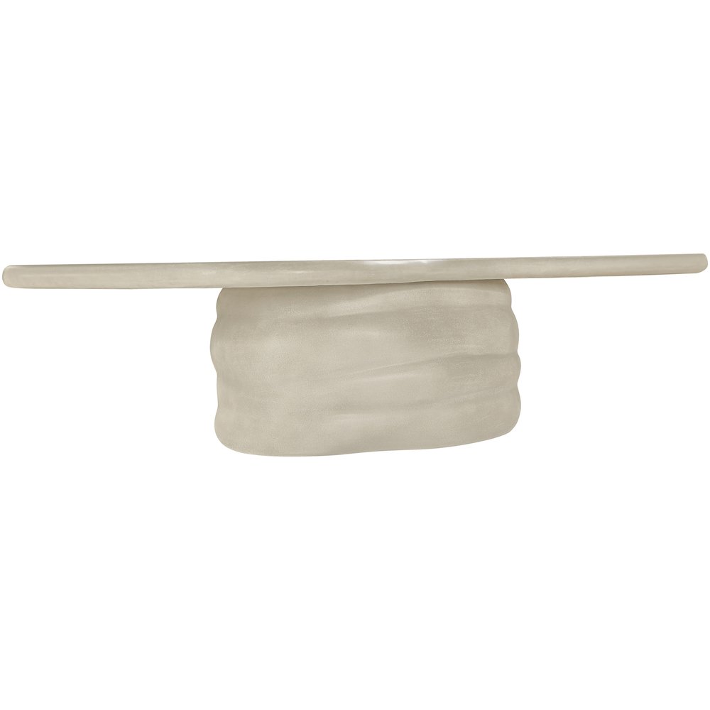 Branna Beige Concrete Indoor/Outdoor Coffee Table