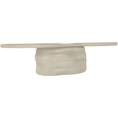 Branna Beige Concrete Indoor/Outdoor Coffee Table