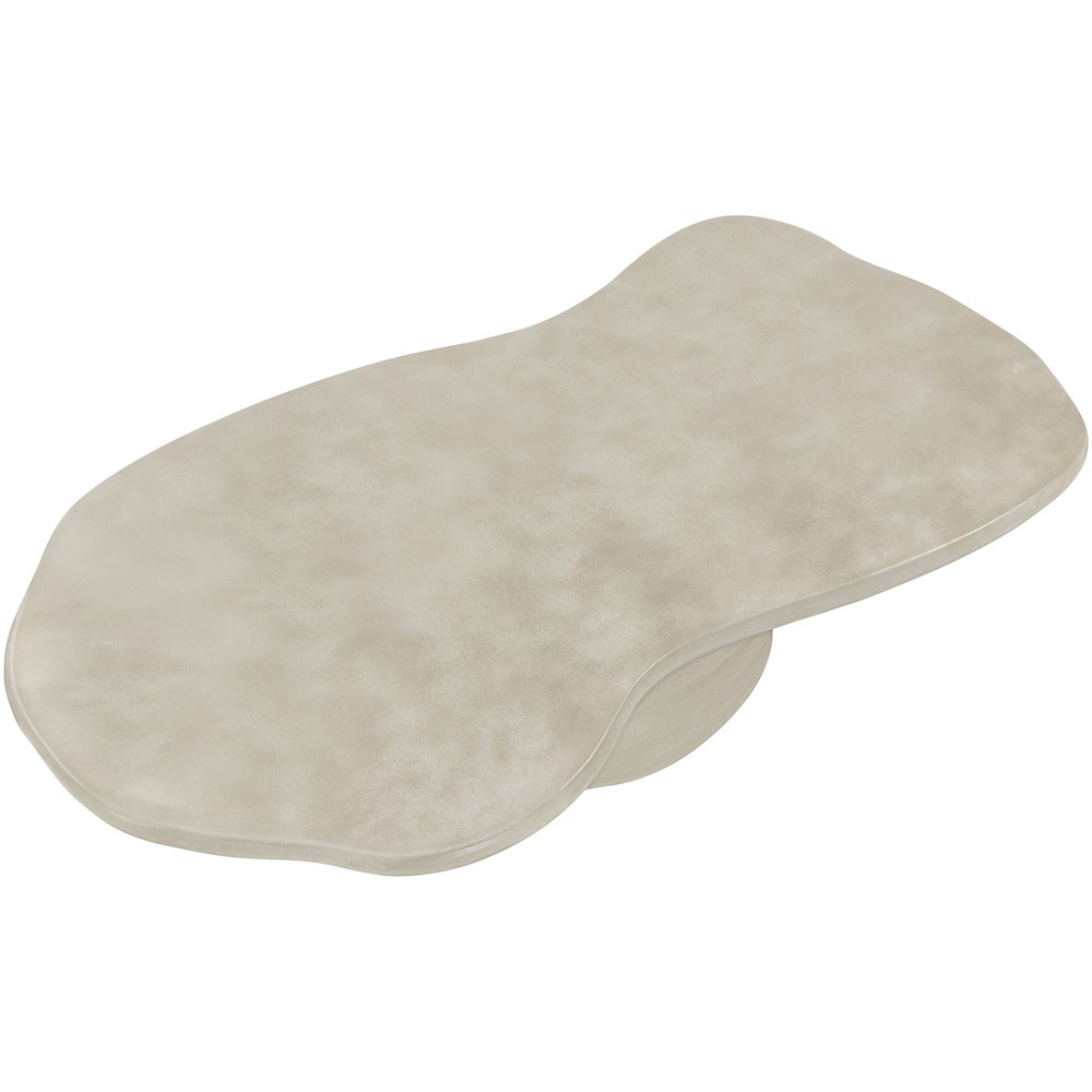 Branna Beige Concrete Indoor/Outdoor Coffee Table