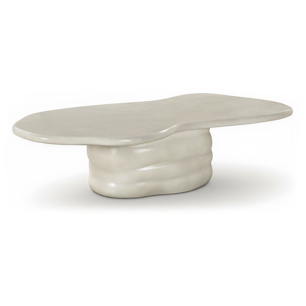 Branna Taupe Concrete Indoor/Outdoor Coffee Table