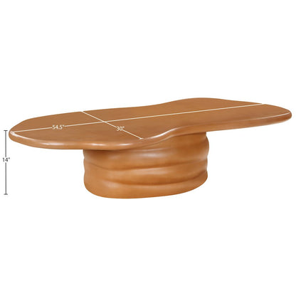 Branna Terracotta Concrete Indoor/Outdoor Coffee Table
