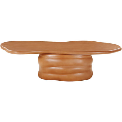 Branna Terracotta Concrete Indoor/Outdoor Coffee Table