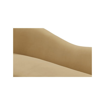 Ritz Camel Velvet Sofa