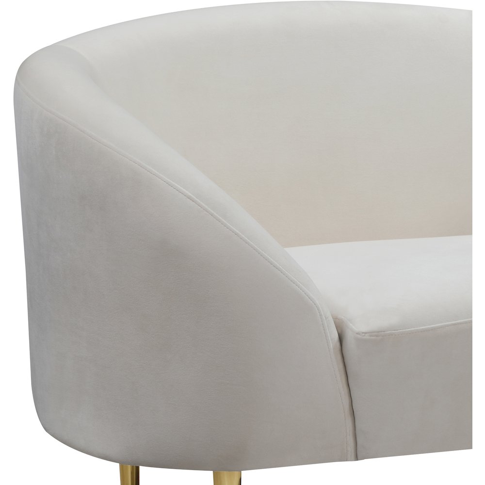 Ritz Cream Velvet Chair