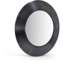 Sphere Black Iron Mirror