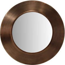 Sphere Brown Iron Mirror