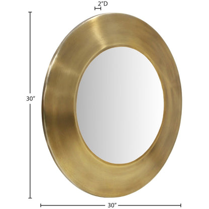 Sphere Gold Iron Mirror