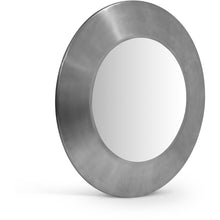 Sphere Silver Iron Mirror