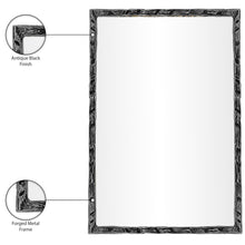 Hammer Black Iron Mirror