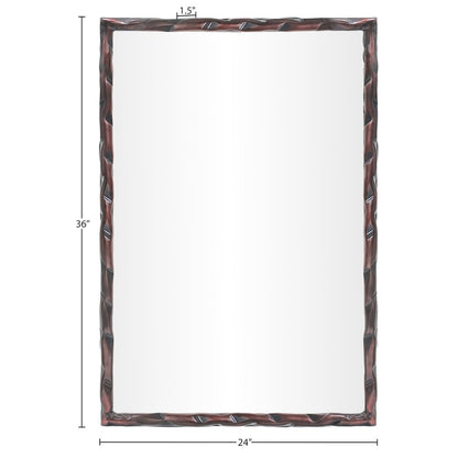 Hammer Brown Iron Mirror