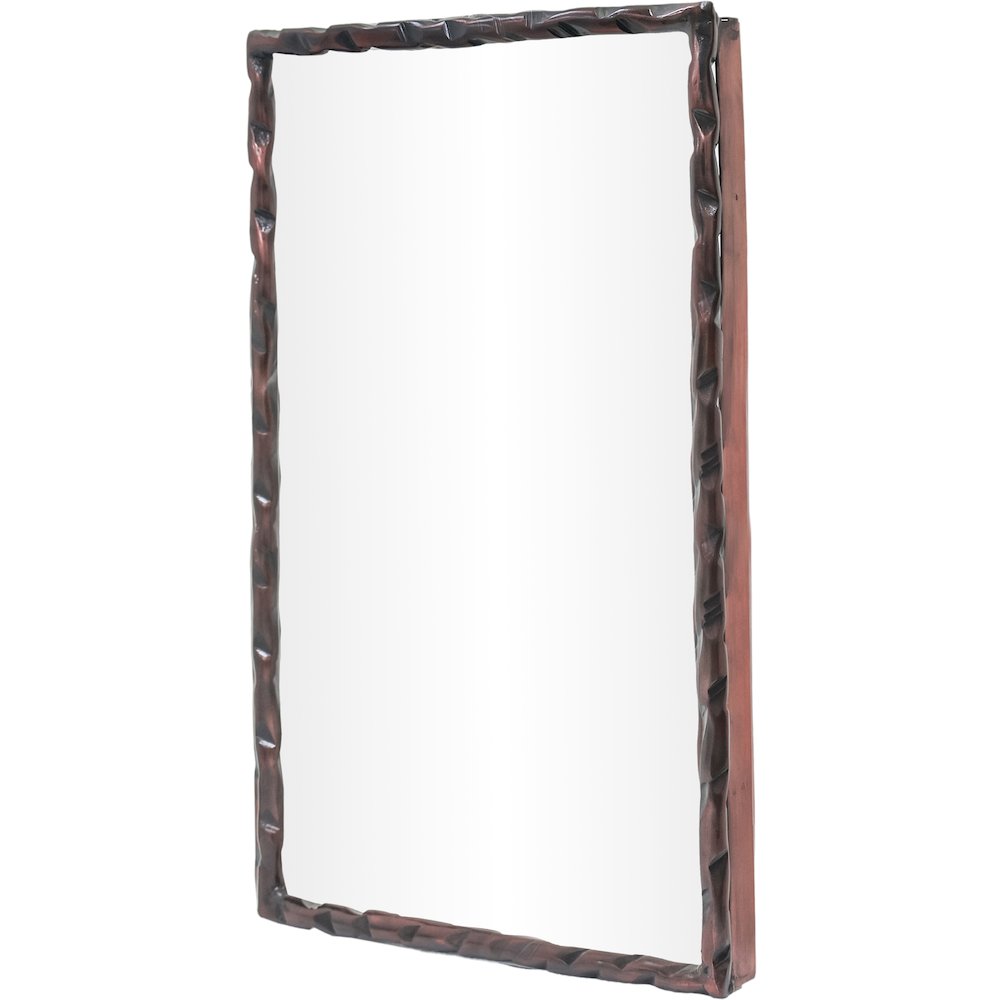 Hammer Brown Iron Mirror